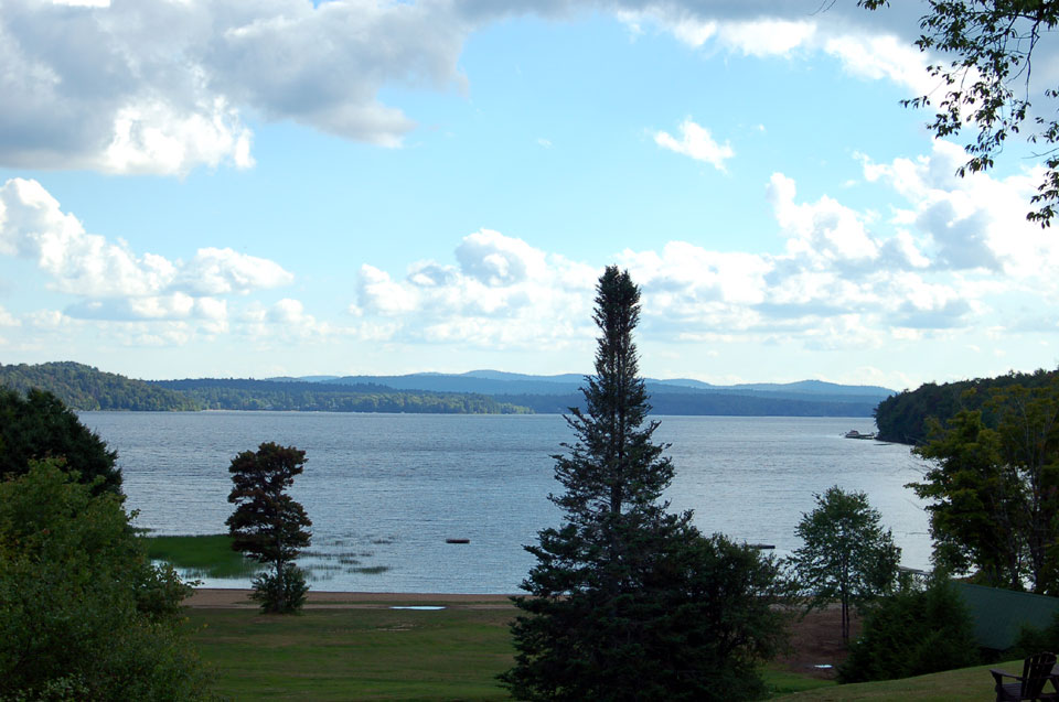 Piseco Lake from the North Side